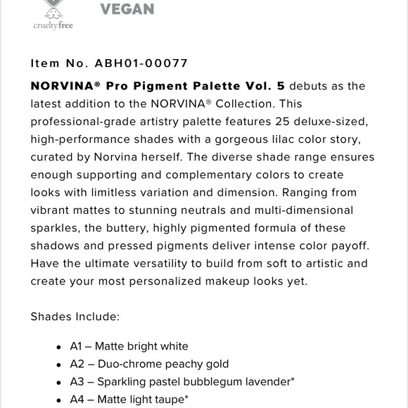 ANASTASIA BEVERLY HILLS| Norvina Pro Palette Vol 5 - Picture 5 of 9